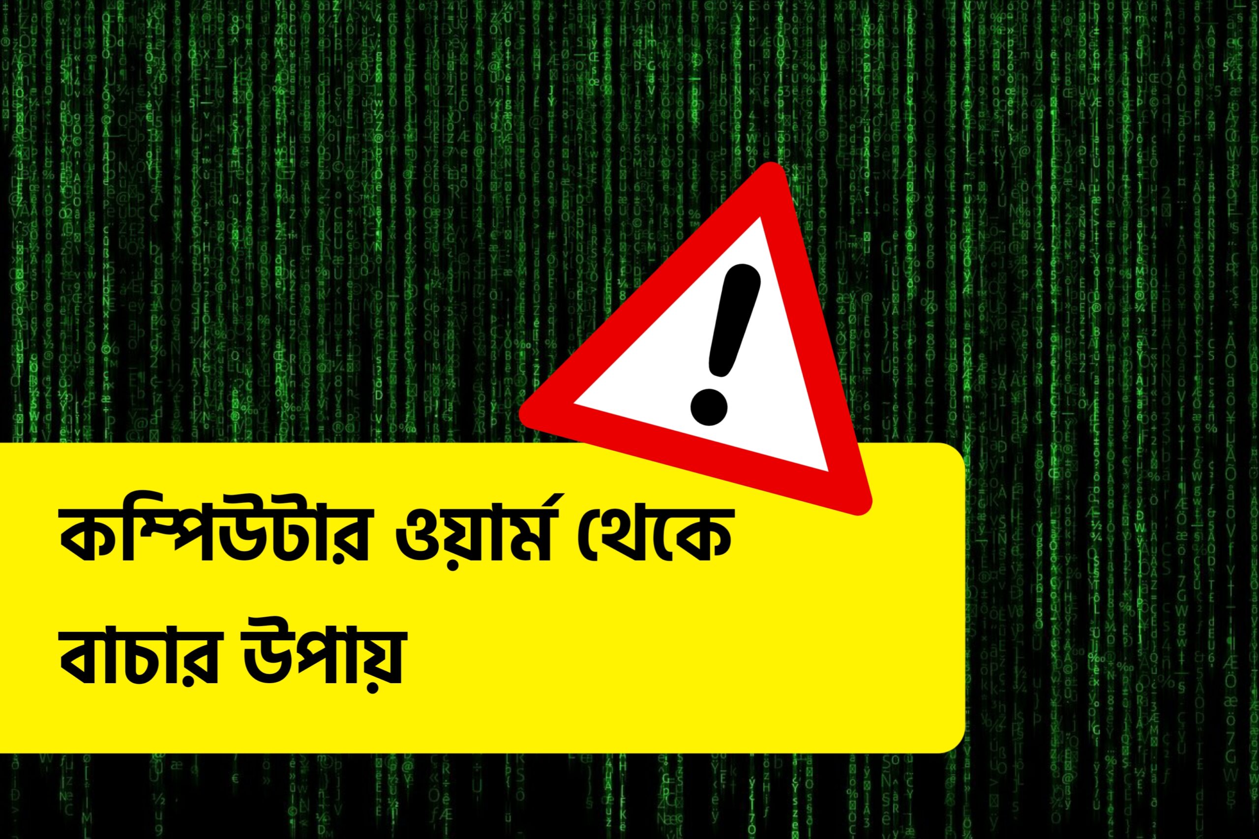 কম্পিউটার ওয়ার্ম কী, কীভাবে কাজ করে এবং প্রতিরোধের উপায় কী?